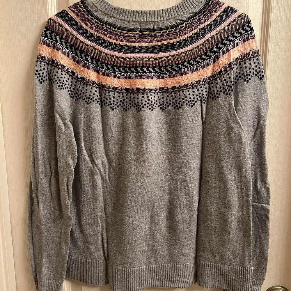 A New Day fair isle sweater